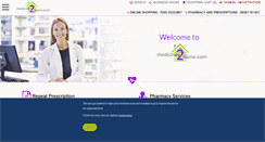 Desktop Screenshot of medicines2home.com